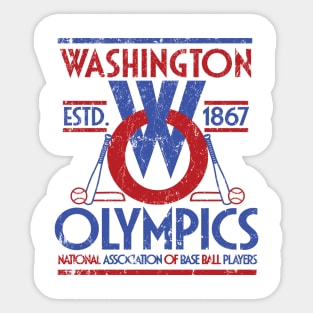 Washington Olympics Sticker